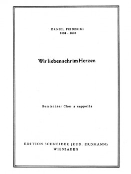 Wir lieben sehr im Herzen