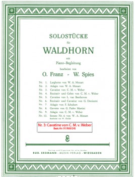 Nr. 3: Cavatine aus Freischütz