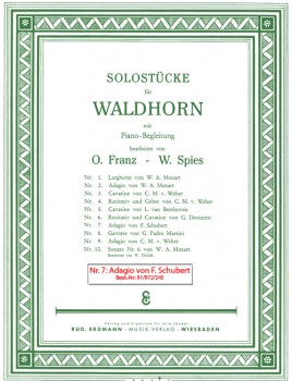Nr. 7: Adagio aus der Sonate für Arpezzione