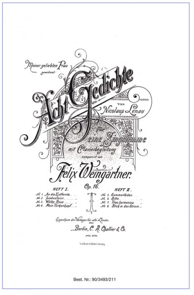 8 Gedichte (op. 16)